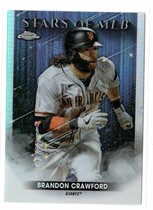 2022 Topps Update Stars of MLB Chrome #SMLBC-81 Brandon Crawford