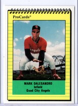 1991 ProCards Quad City Angels #2634 Mark Dalesandro