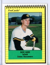 1991 ProCards Salem Buccaneers #957 Rich Aude