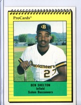 1991 ProCards Salem Buccaneers #962 Ben Shelton