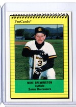 1991 ProCards Salem Buccaneers #964 Mike Brewington