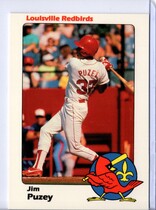 1989 Team Issue Louisville Redbirds #33 Jim Puzey