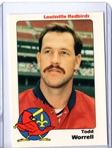 1989 Team Issue Louisville Redbirds #37 Todd Worrell