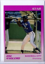 1989 Star Baseball City Royals #4 Jose Anglero