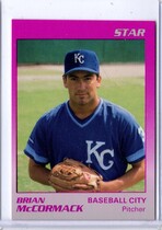 1989 Star Baseball City Royals #16 Brian Mccormack