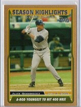 2005 Topps Update Gold #UH114 Alex Rodriguez