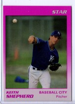 1989 Star Baseball City Royals #23 Keith Shepherd