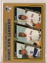 2005 Topps Update Gold #UH135 Alex Rodriguez|Manny Ramirez|David Ortiz