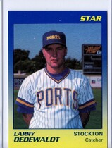 1989 Star Stockton Ports #2 Larry Oedewaldt