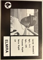 1987 Team Issue Cain Elmira Pioneers Black #5 Larry Scannell