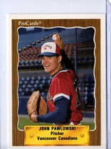 1990 ProCards Vancouver Canadians #487 John Pawlowski
