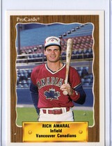 1990 ProCards Vancouver Canadians #493 Rich Amaral