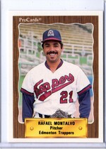 1990 ProCards Edmonton Trappers #517 Rafael Montalvo
