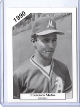 1990 Team Issue Modesto A's Chong #NNO Francisco Matos