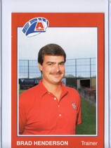 1988 Grand Slam Arkansas Travelers #2 Brad Henderson