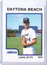1987 ProCards Daytona Beach Admirals #16 Chris Jefts