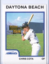 1987 ProCards Daytona Beach Admirals #20 Chris Cota