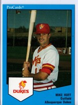 1989 ProCards Albuquerque Dukes #79 Mike Huff