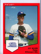 1989 ProCards Williamsport Bills #637 Jeff Nelson