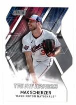 2021 Stadium Club Triumvirates #T-22 Max Scherzer
