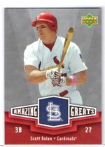 2006 Upper Deck Amazing Greats #AG-SR Scott Rolen