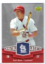 2006 Upper Deck Amazing Greats #SR Scott Rolen