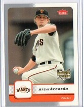 2006 Fleer Glossy Silver #163 Jeremy Accardo