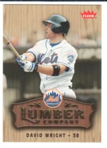 2006 Fleer Lumber Company #LC-11 David Wright
