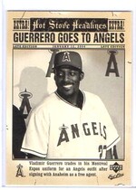 2006 Upper Deck First Pitch Hot Stove Headlines #HS-20 Vladimir Guerrero
