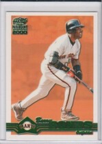 2000 Pacific Paramount Green #211 Barry Bonds