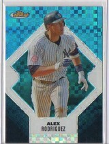 2006 Finest X-Fractors Blue #50 Alex Rodriguez