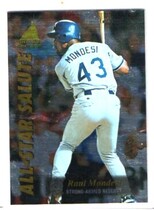 1995 Pinnacle Zenith All-Star Salute #10 Raul Mondesi