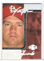 2006 Topps Co-Signers Changing Faces HyperSilver Red #13DUO-A Edmonds|Rolen
