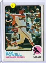 1973 Topps Base Set #325 Boog Powell