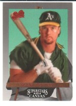 1993 Studio Superstars on Canvas #3 Mark McGwire