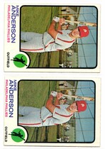 1973 Topps Base Set #147 Mike Anderson