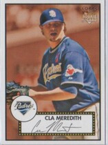2006 Topps 52 #296 Cla Meredith