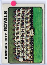 1973 Topps Base Set #347 Royals Team