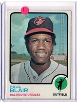 1973 Topps Base Set #528 Paul Blair