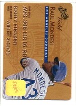 1995 Studio Gold Series #19 Raul Mondesi