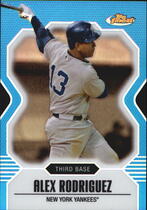 2007 Finest Refractors Blue #50 Alex Rodriguez