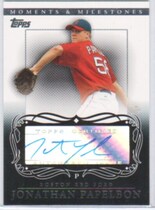 2007 Topps Moments and Milestones Milestone Autos #JP Jon Papelbon