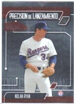 2003 Donruss Estrellas Precision De Lanzamiento #4 Nolan Ryan