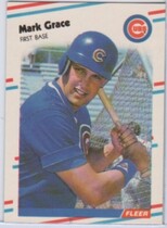 1988 Fleer Update Glossy #77 Mark Grace