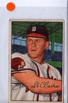1952 Bowman Base Set #172 Ebba St. Claire
