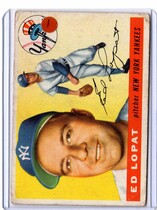 1955 Topps Base Set #109 Ed Lopat