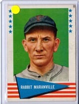 1961 Fleer Base Set #124 Rabbit Maranville