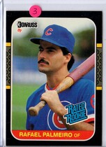 1987 Donruss Factory Set (Inverted Back) #43 Rafael Palmeiro