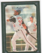 2007 Upper Deck Masterpieces Green Linen #29 Ken Griffey Jr.