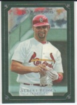 2007 Upper Deck Masterpieces Green Linen #49 Albert Pujols